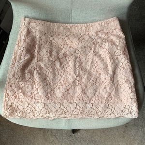 Talula Floral Lace Mini Skirt